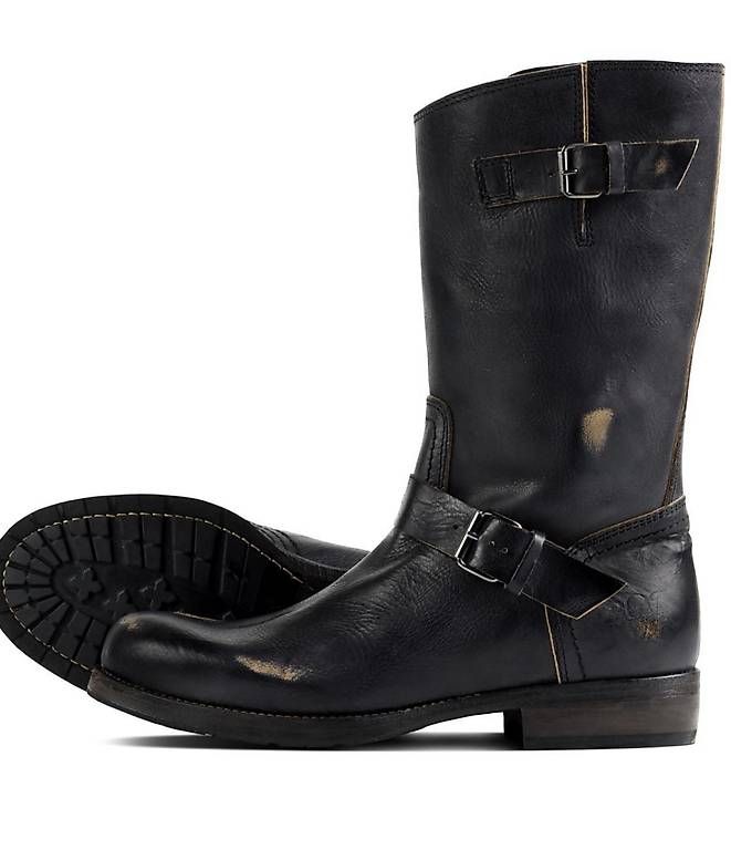 Rokker Scarpe da uomo: Motorradstiefel Rokker - Cruiser Boot Schwarz – Usato da Wallisellen venduto da mgb40