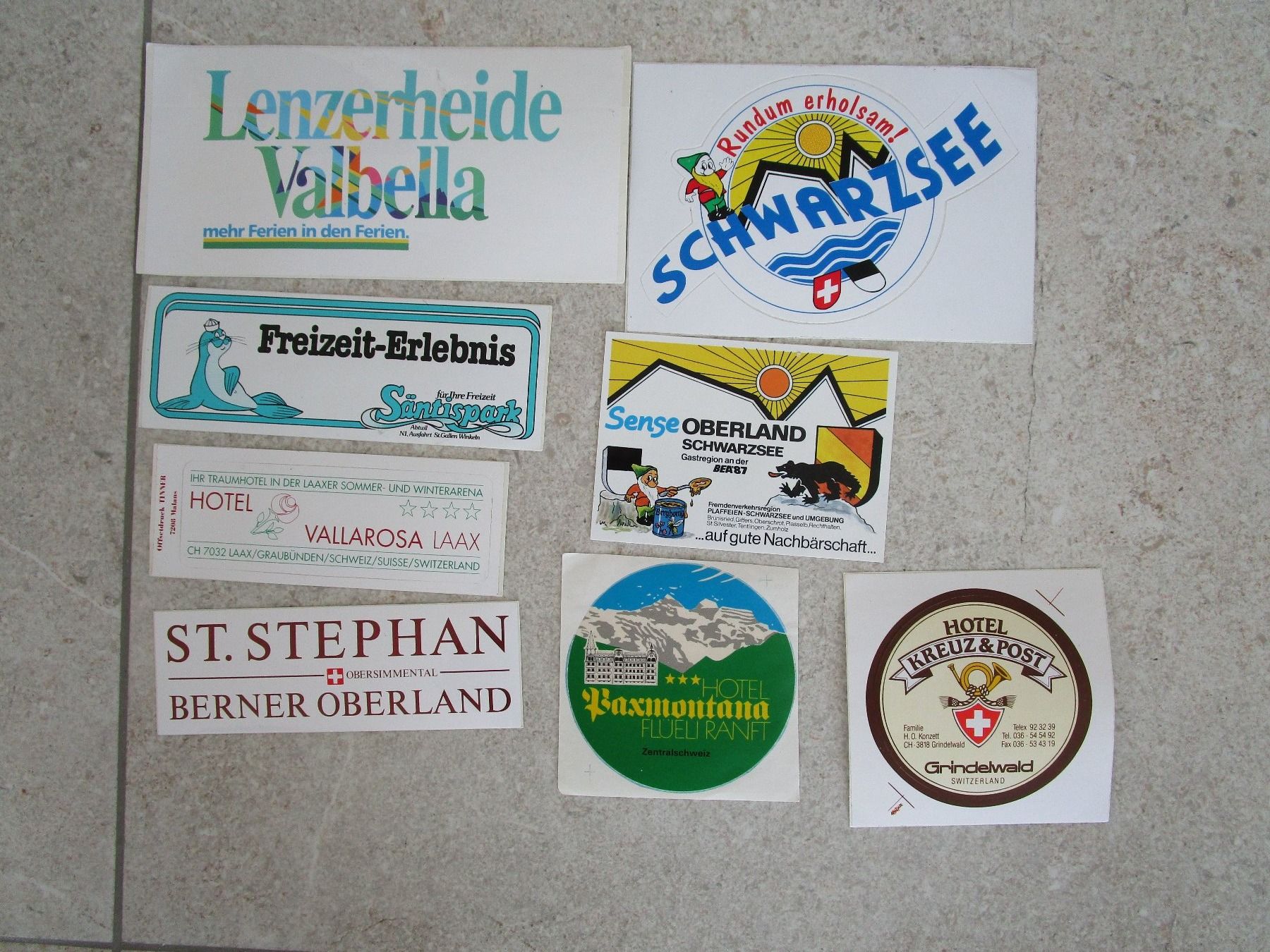 Sticker: Bergstationen Aufkleber – Usato da Grenchen venduto da Uhus15 1