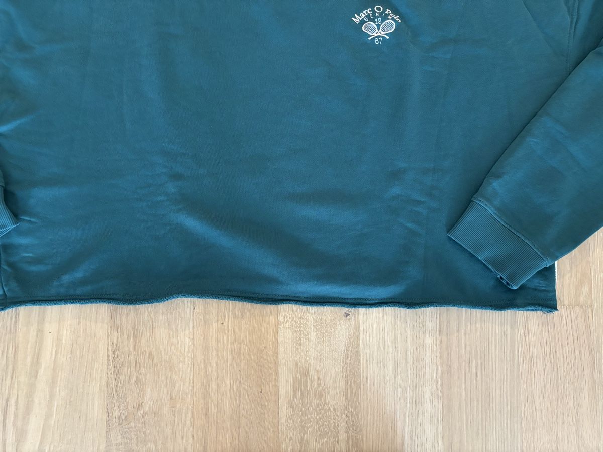 Maglioni & Felpe: Pullover oversize Marco Polo denim XXL grün – Usato da Gwatt (Thun) venduto da Bioethanol01 1