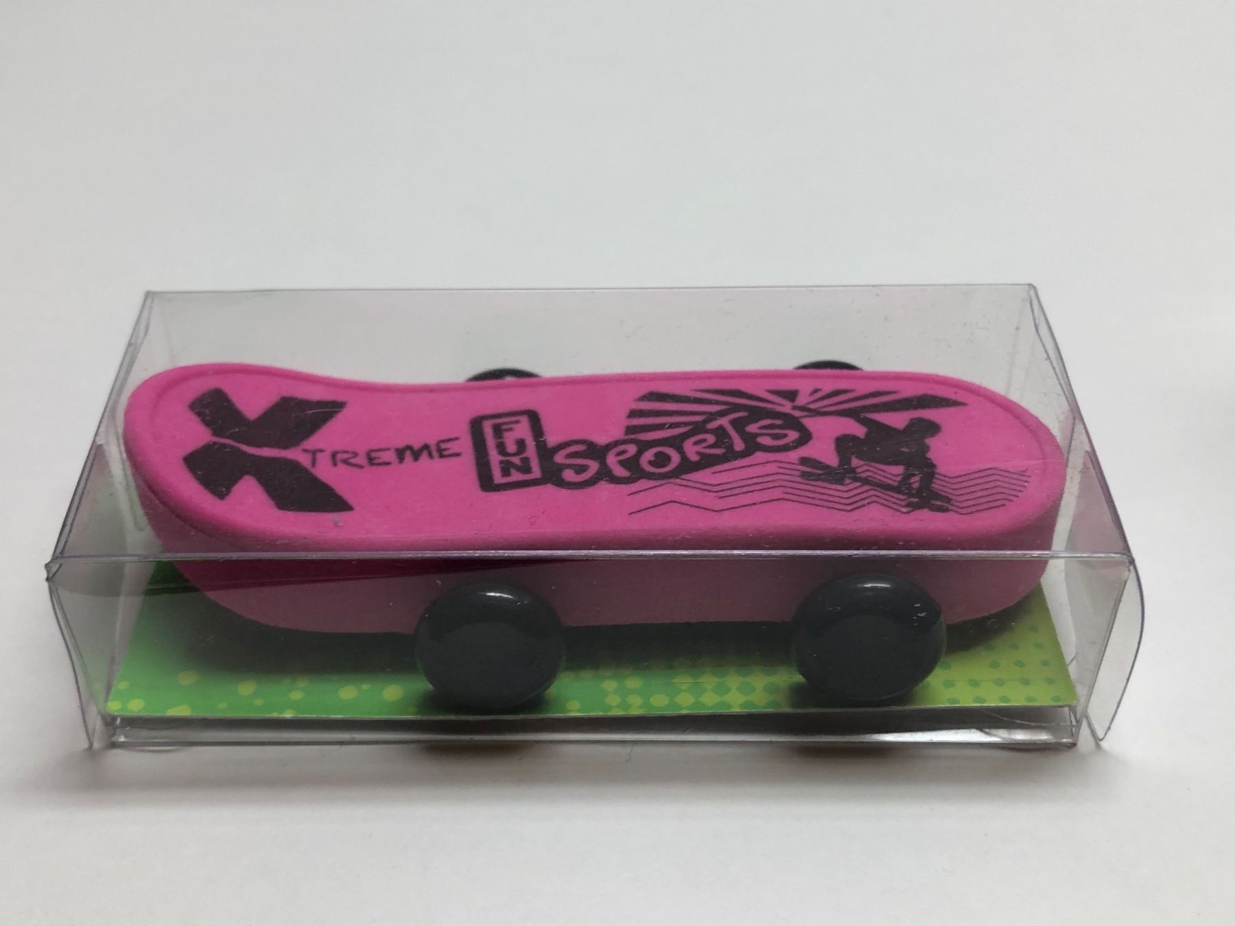 Statuette: Radiergummi Frosch / Skateboard – Nuovo e nell'imballaggio originale da Glis venduto da Timer 2