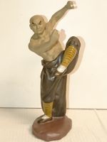 ASIATISCHER KÄMPFER KERAMIK FIGUR