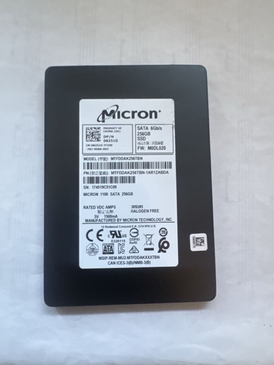 Cartes mémoire: SSD micron – D'occasion à Le Noirmont par mat_9dtx 1