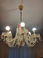 Kristall-Kronleuchter im böhmischen Stil