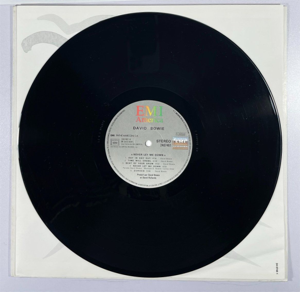 Vinyles: LP: DAVID BOWIE - Never Let Me Down (1987) – Neuf (Voir description) à Frenkendorf par Yard-Sale-2000 4