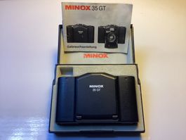 Vintage Fotoapparat "MINOX 35 GT“ mit OVP/Anleitung