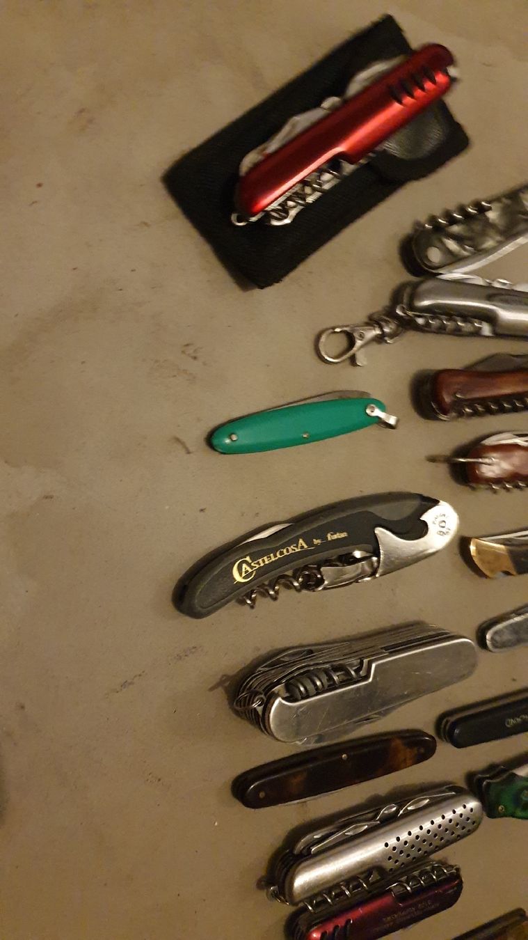 Taschenmesser: 50+ Sackmesser messer Flohmarkt – Gebraucht aus Saxonne (Ayent) von SnowRoof 1