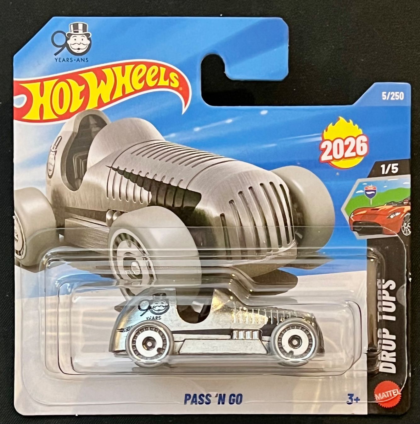 Hot Wheels Modellini d'auto: Hot Wheels Pass'N Go "Monopoly", 5/250 – Nuovo e nell'imballaggio originale da Rümlang venduto da Wantedjoe
