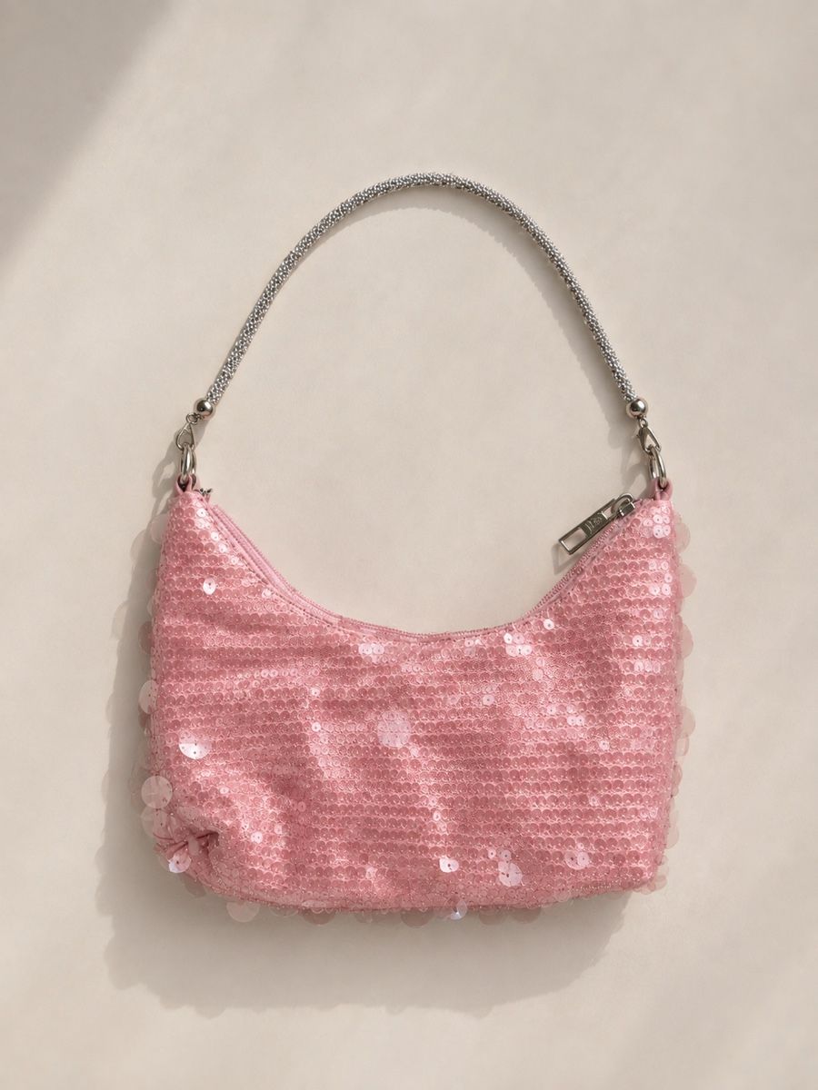 Shein Taschen für Damen: Pinke Glitzer Handtasche – Neu (gemäss Beschreibung) aus Näfels von simona.mar05