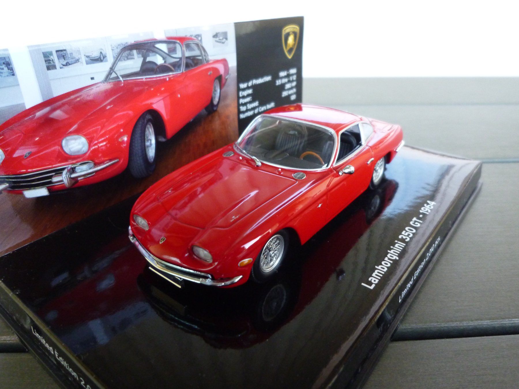 Lamborghini Modellautos: Lamborghini 350 GT (1964) – Neu (gemäss Beschreibung) aus Flawil von Imperiosud 1