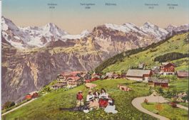 AK Mürren, bei Lauterbrunn, ungel. um ca. 1910-20