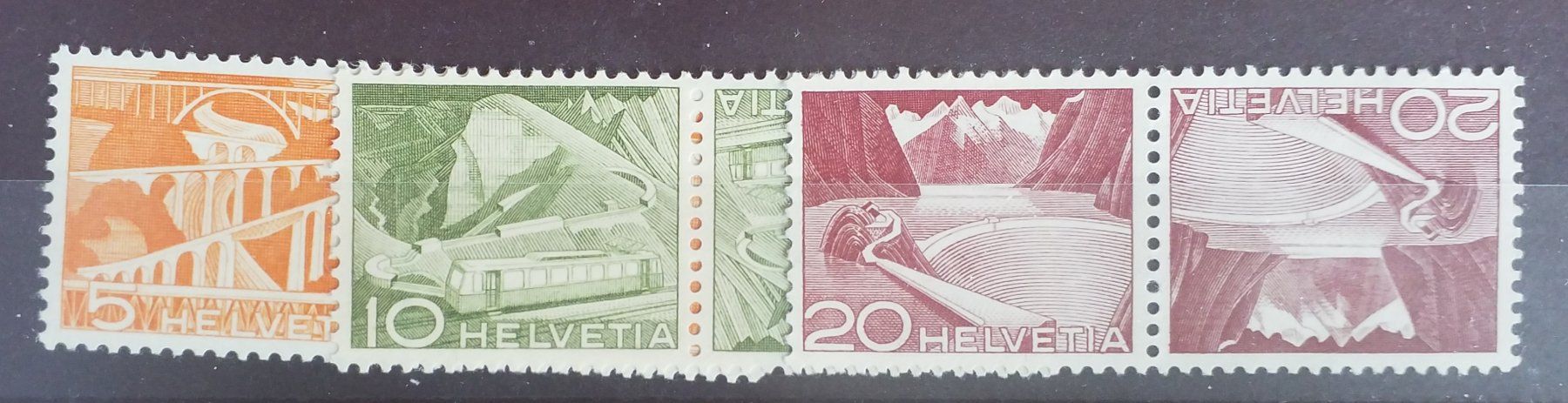 Tutti i francobolli: 3399) K41-43, Satz Technik und Landschaft postfrisch – Nuovo (secondo la descrizione) da Baden venduto da Eggi