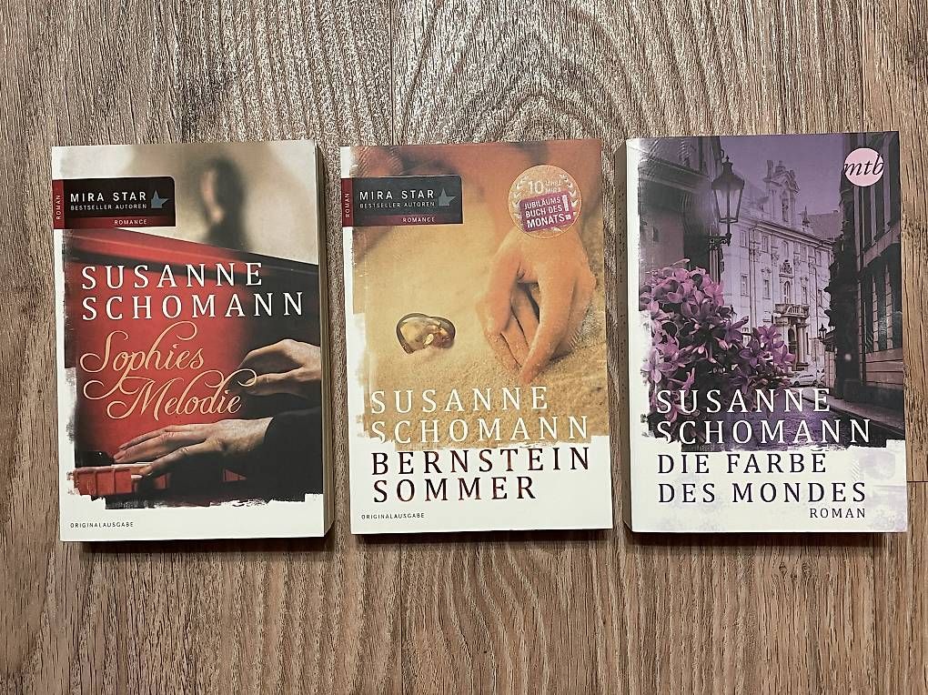 Libri: Susanne Schomann - 3 Romane – Usato da Bazenheid venduto da josiba_6