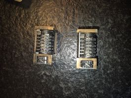 Compteurs mécaniques anciens – lot de 2