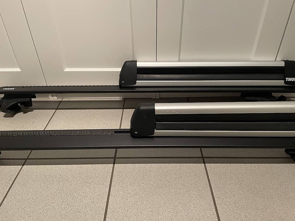 Thule Portapacchi: Thule Dachträger mit Skiaufsatz – Usato da Nuglar venduto da Krho 1