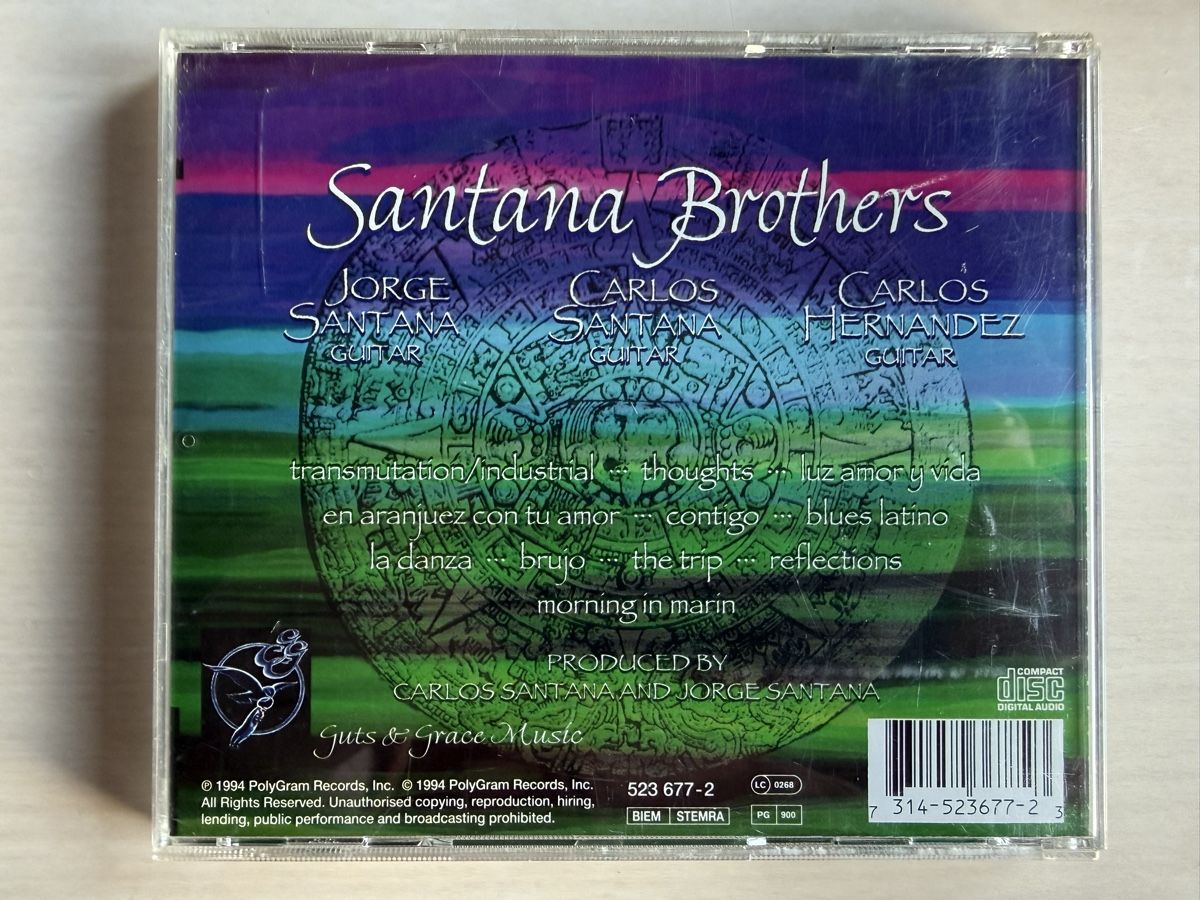 CD: Santana Brothers CD 1994 – Usato da Oberried Brienz venduto da Chyara 1