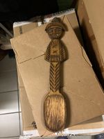 Cucchiaione di legno souvenir Cile