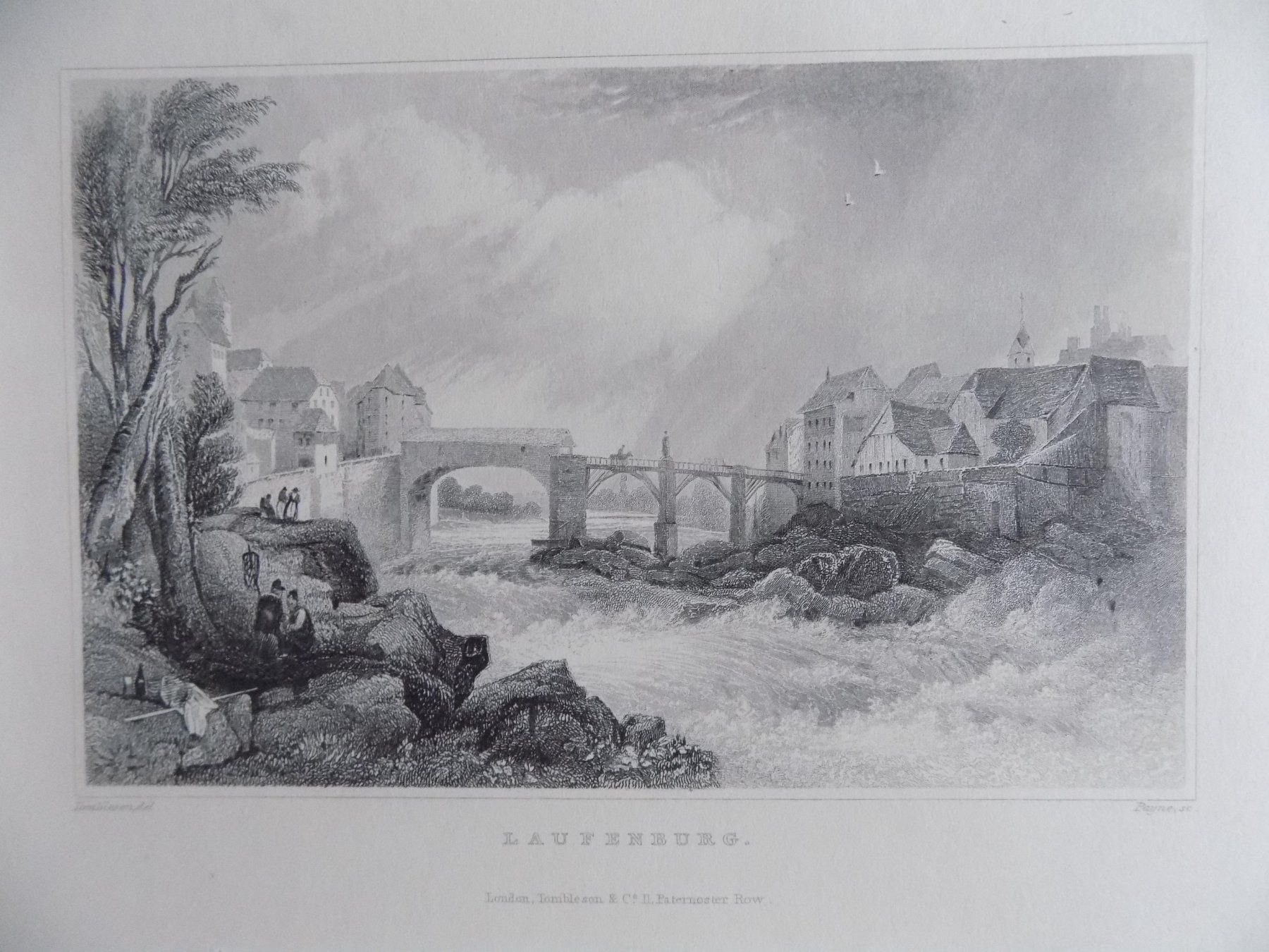 Incisioni: Laufenburg um 1840 – Usato da Risch venduto da Antikfee 4