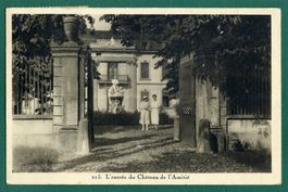 Genève - Cartigny,  L'Entrée du Château, gelaufen, 1935
