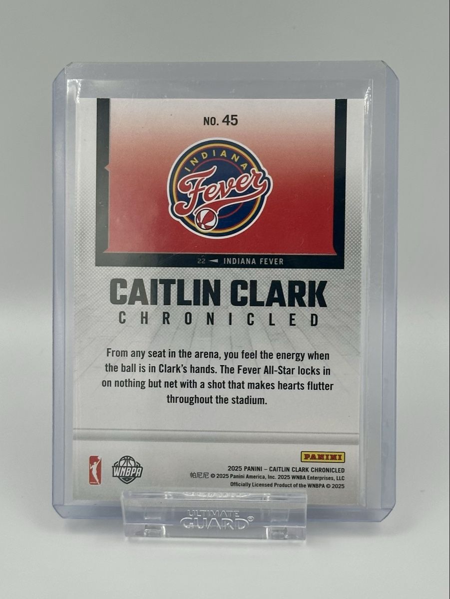 Panini Carte collezionabili: Caitlin Clark Chronicled - Panini Nr.45 Holo! – Nuovo (secondo la descrizione) da Lyss venduto da Swissmantis 1