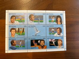 Guyana Briefmarkensatz 20th Century Sports