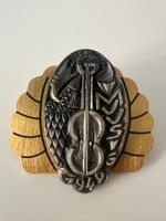 Fasnacht Basel GUGGEMUSIG SUMPF  Plakette Gold 1949