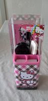 NEW HELLO KITTY POT A CRAYONS + FOURNITURES SCOLAIRES
