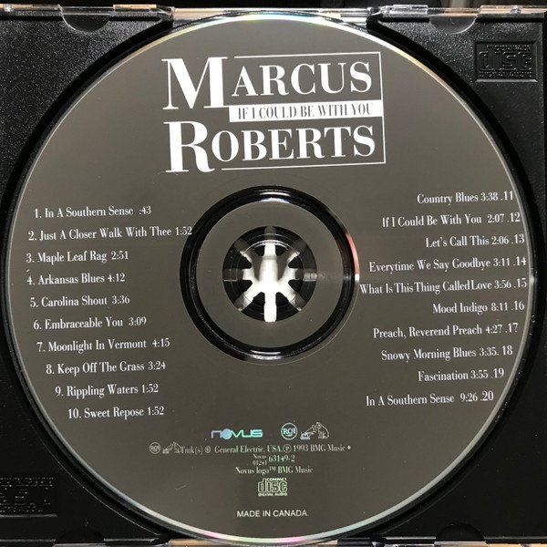 CD: Marcus Roberts IF I COULD BE WITH YOU Jazz Ragtime Stride CD – Usato da Kandergrund venduto da Sososo 2
