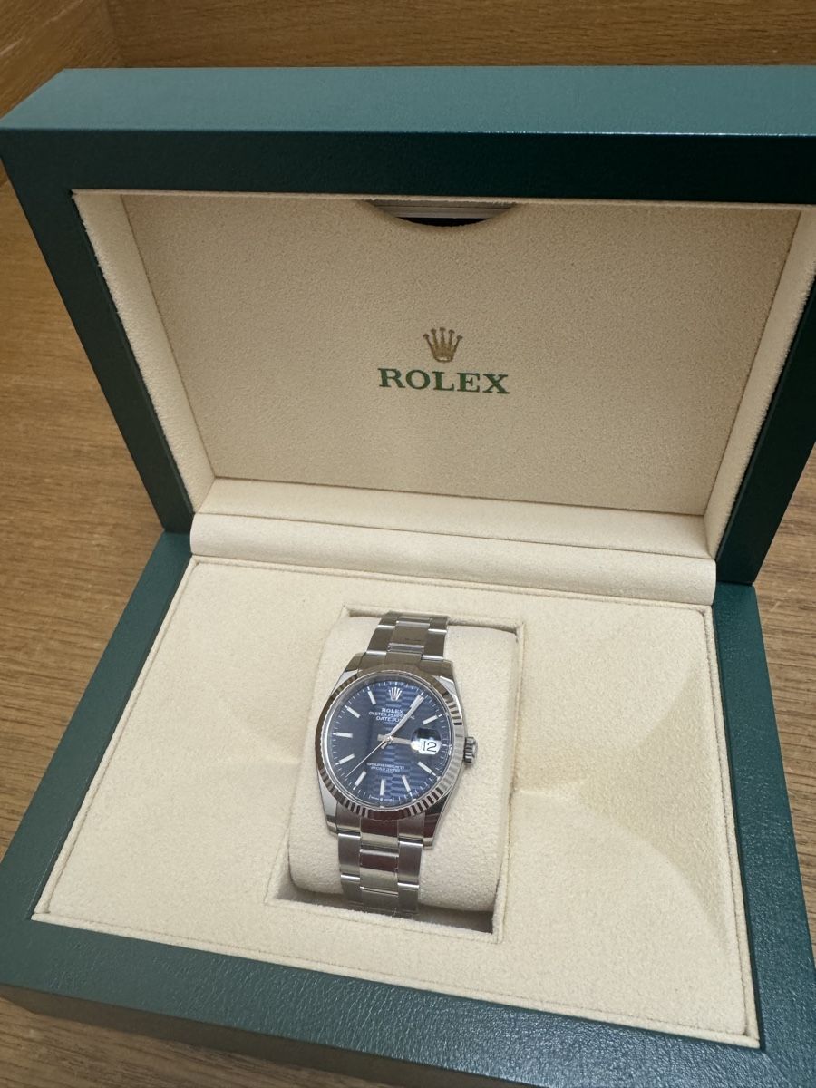 Rolex Montres: Rolex Datejust 36 Blue Wave – Neuf avec emballage d'origine à Weinfelden par Handyvice24 1