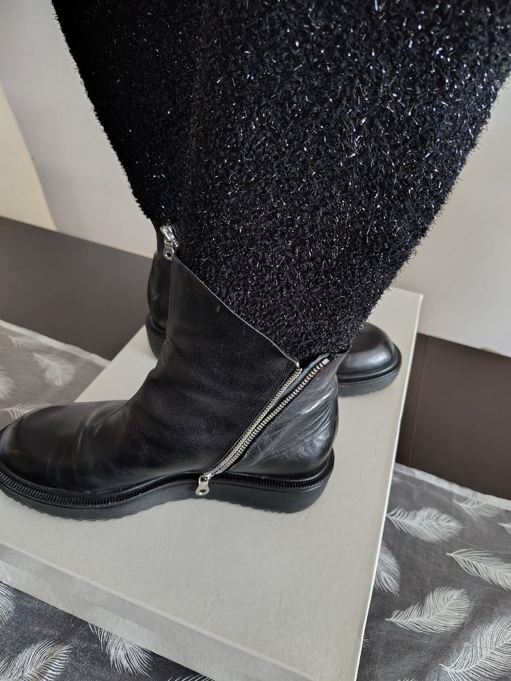 Damenschuhe: Scarpa/Stivale con calzettone – Gebraucht aus tenero von Mam74 5