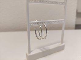 Schöne Creolen, Silber 925
