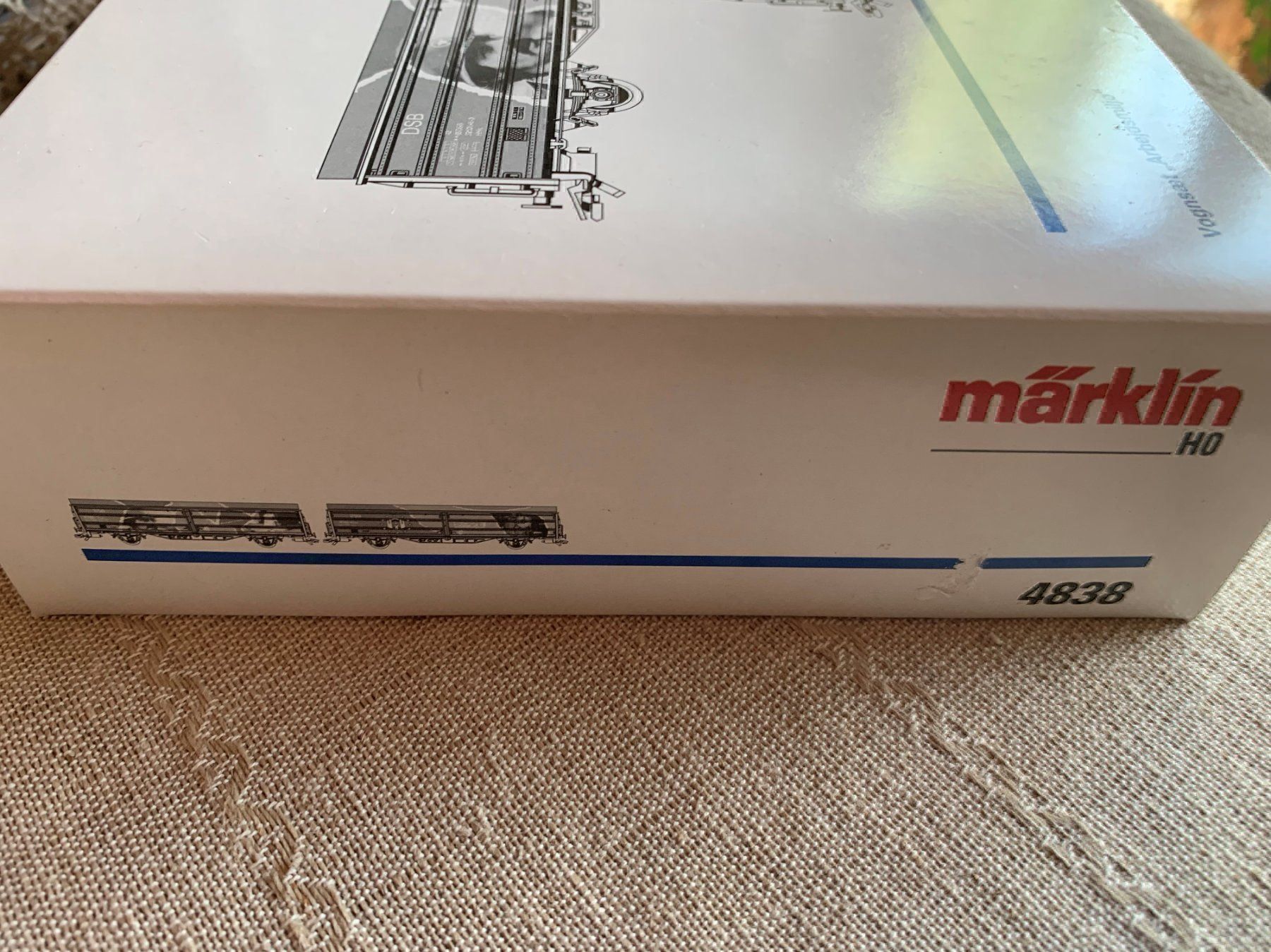 Märklin Modelleisenbahnen: Märklin H0 4838 DSB Güterwagenset – Gebraucht aus Volketswil von zwitsch33 2