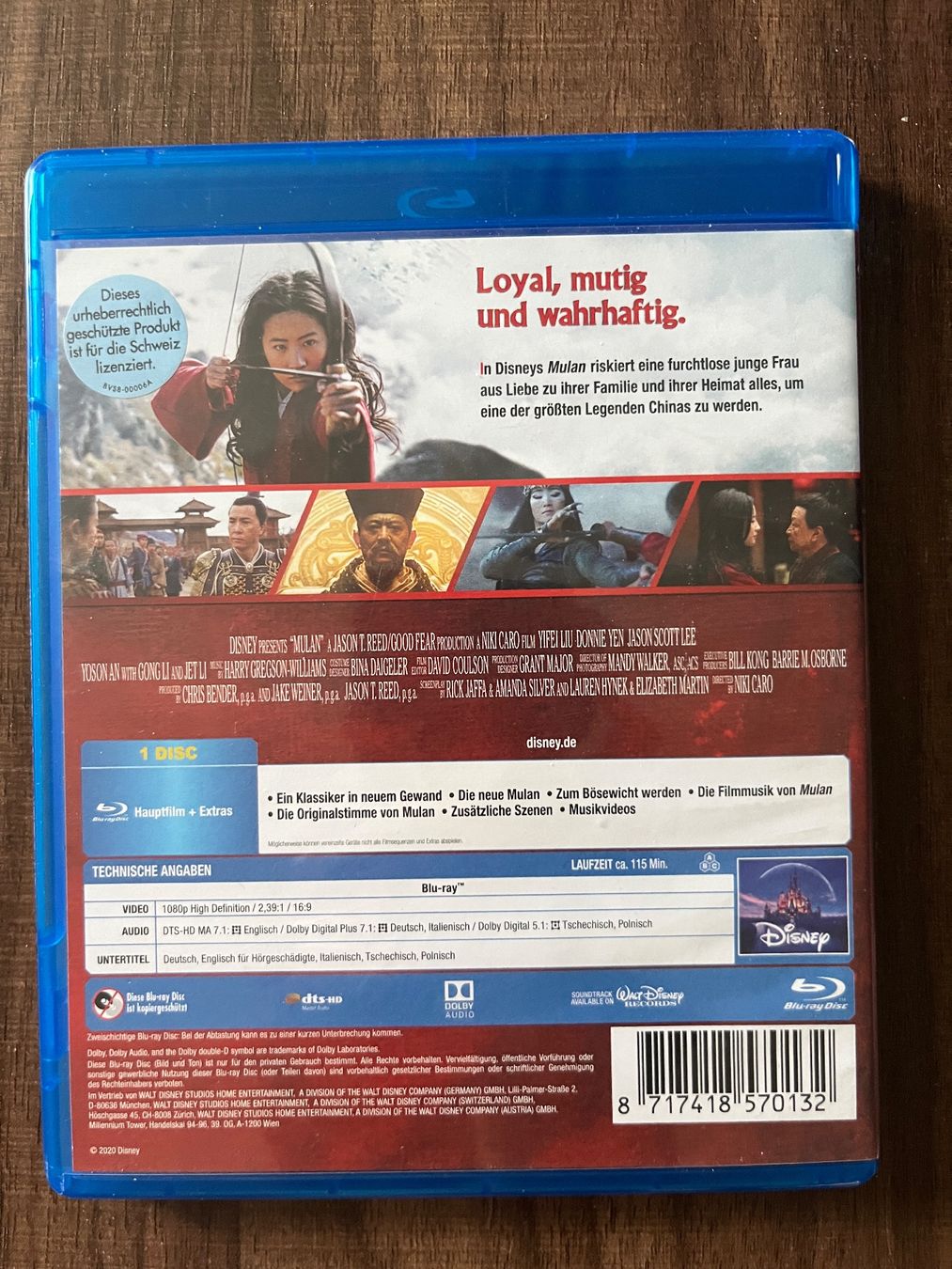 Tutti i DVDs: Disney | Mulan (2020) Blu-ray – Nuovo (secondo la descrizione) da Sierre venduto da black.box 1
