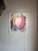Bild auf Leinwand vom Basler Künstler Alfred Hoehn