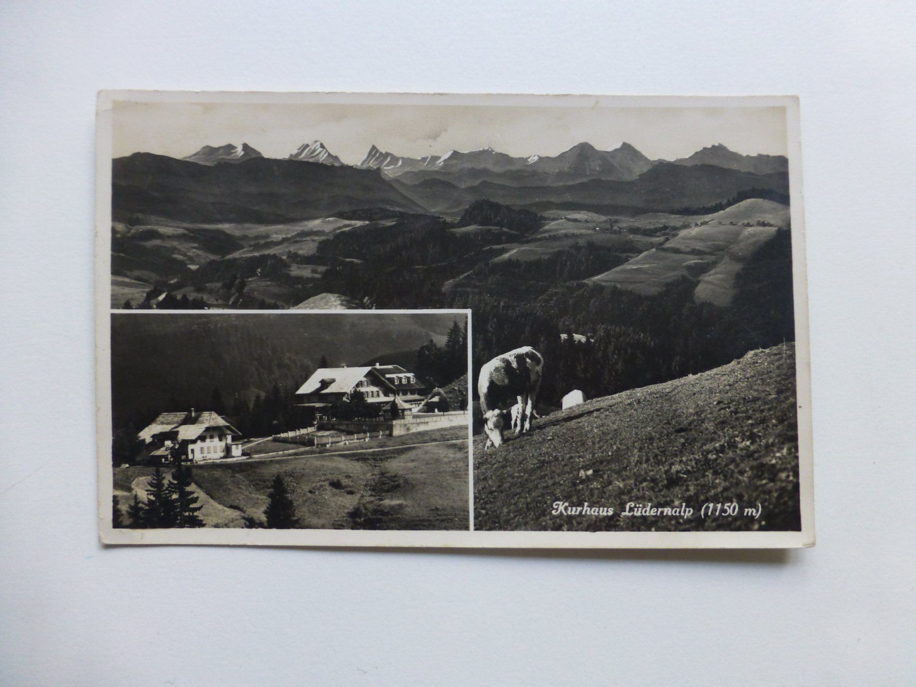 Tutti i francobolli: Ansichtskarte Lüdernalp Kurhaus 1947 – Usato da Bettlach venduto da 1saurer