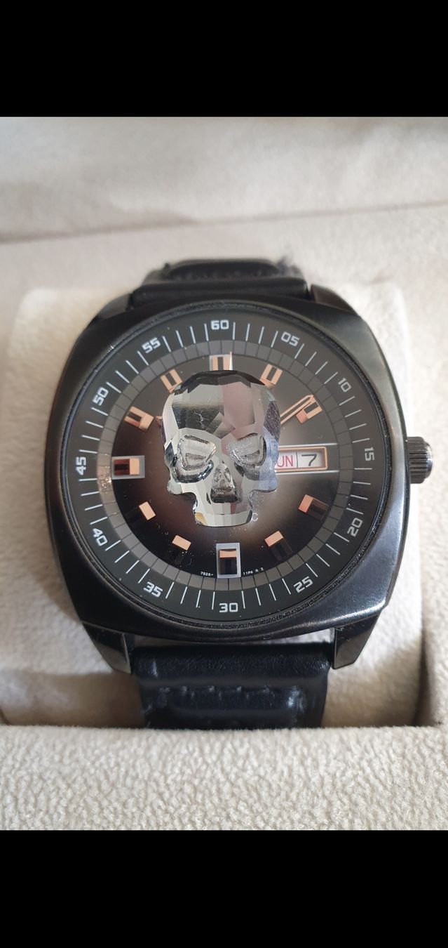 Uhren: Automatic Uhr mit Swarovski Skull – Gebraucht aus Oberglatt ZH von watchkurt 4