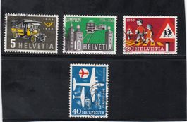 Timbres suisses 1956