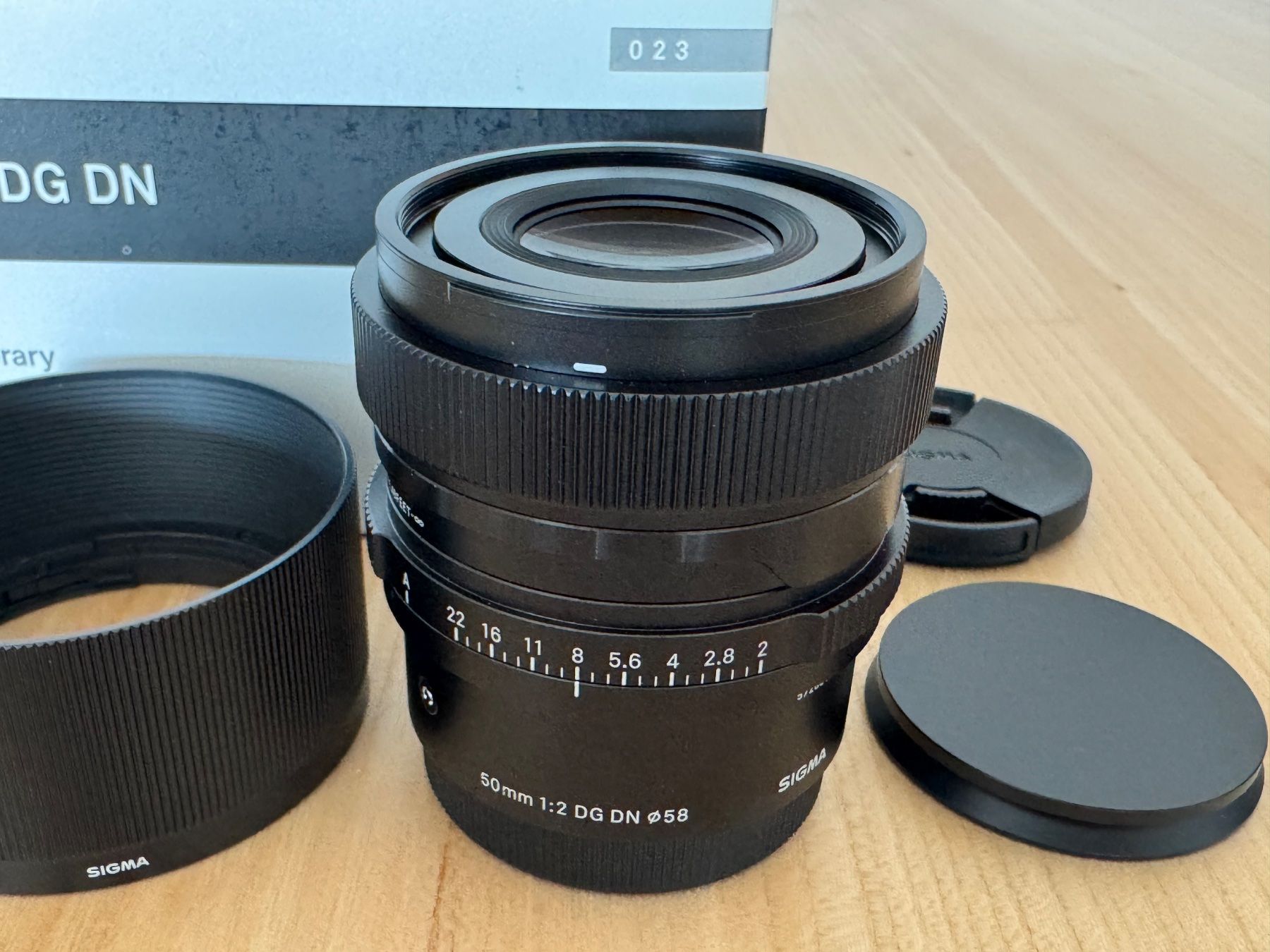 Sigma Objektive: SIGMA Sigma 50mm F2 DG DN Sony E – Gebraucht aus Baden von Texmex814 1