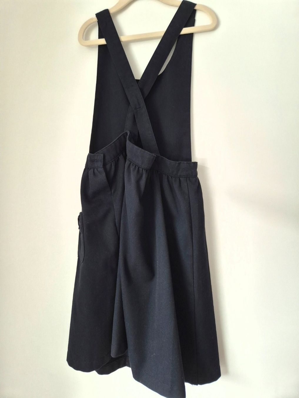 Next Vestiti & Gonne: Dunkelblaues Latzkleid Gr. 134 Next – Usato da Mollis venduto da Kekie 1