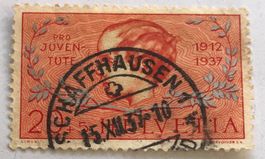 Nr. J 83  mit Vollstempel Schaffhausen