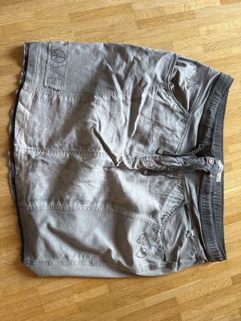 Jeans Rock Sommer Damen Baumwolle Elastan 44 46