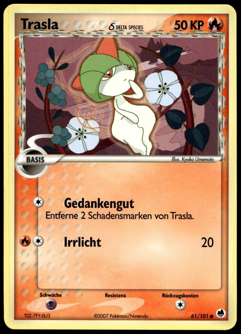 Pokémon Carte collezionabili: Trasla 61/101 Pokémon EX Dragon Frontiers – Usato da Uster venduto da Madame_Cards