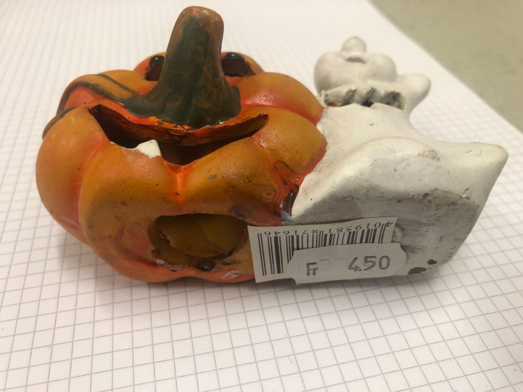 Statuette: Geist der Kürbis hält – Nuovo (secondo la descrizione) da Frauenfeld venduto da mwguv