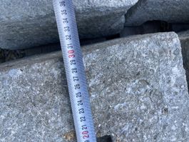 Alte  Garten Sockel Granit 