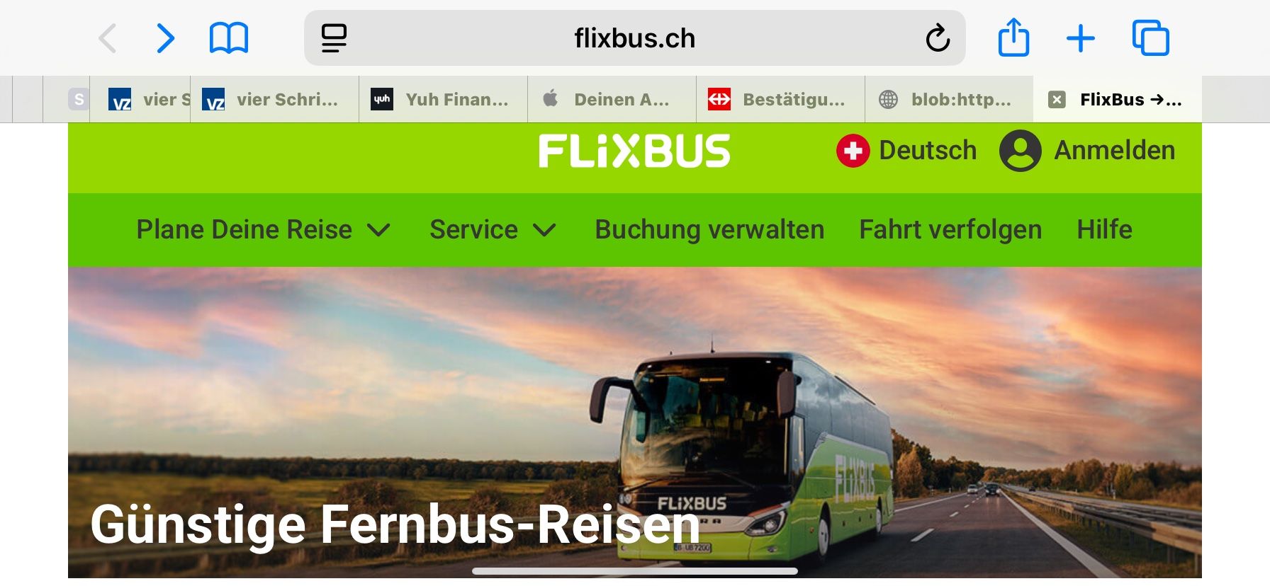 Flixbus Buoni: Flixbus-Reisegutschein – Usato da Münchenbuchsee venduto da salty