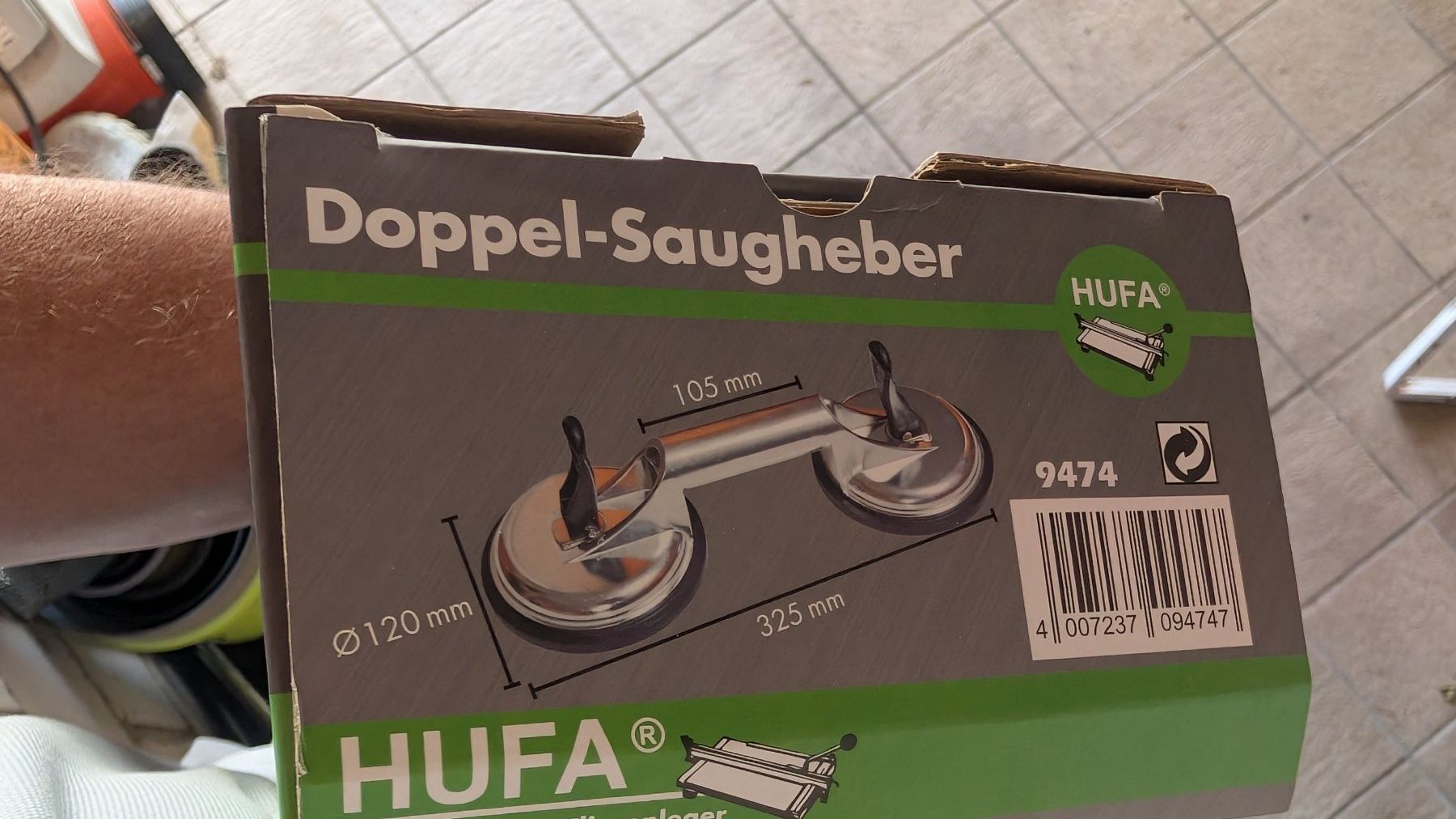 Tous les outils: Doppelsaugheber HUFA – Neuf avec emballage d'origine à Rüti ZH par timmats