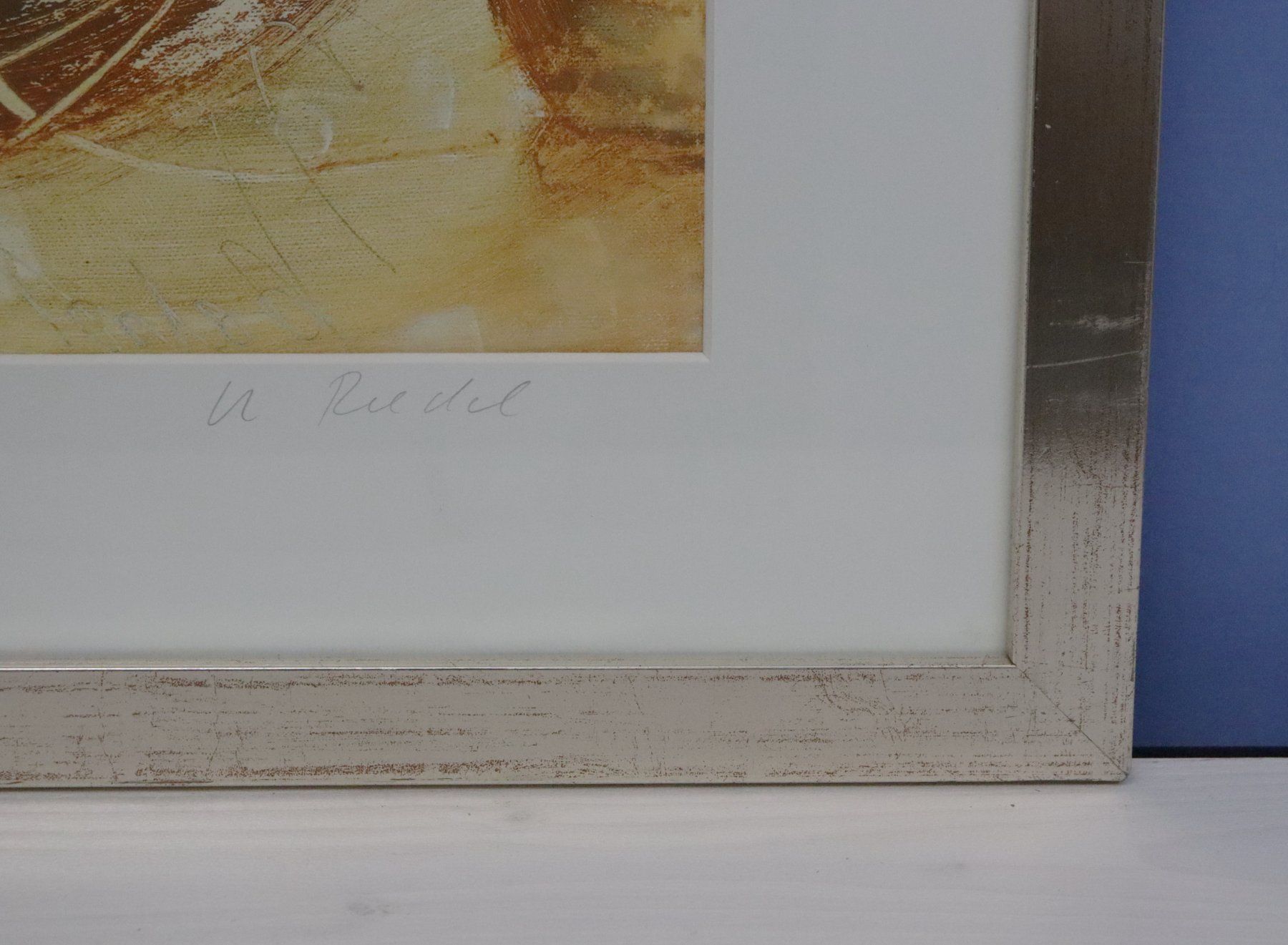 Grafica & Litografie: Katharina Riedel (1940), Kunstdruck "Sturm", handsigniert – Usato da Zug venduto da Kunst-Fundgrube 8