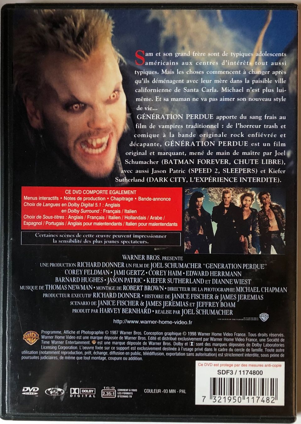 Tous les DVDs: GENERATION PERDUE – D'occasion à Poliez-Pittet par Newtown-Records 1