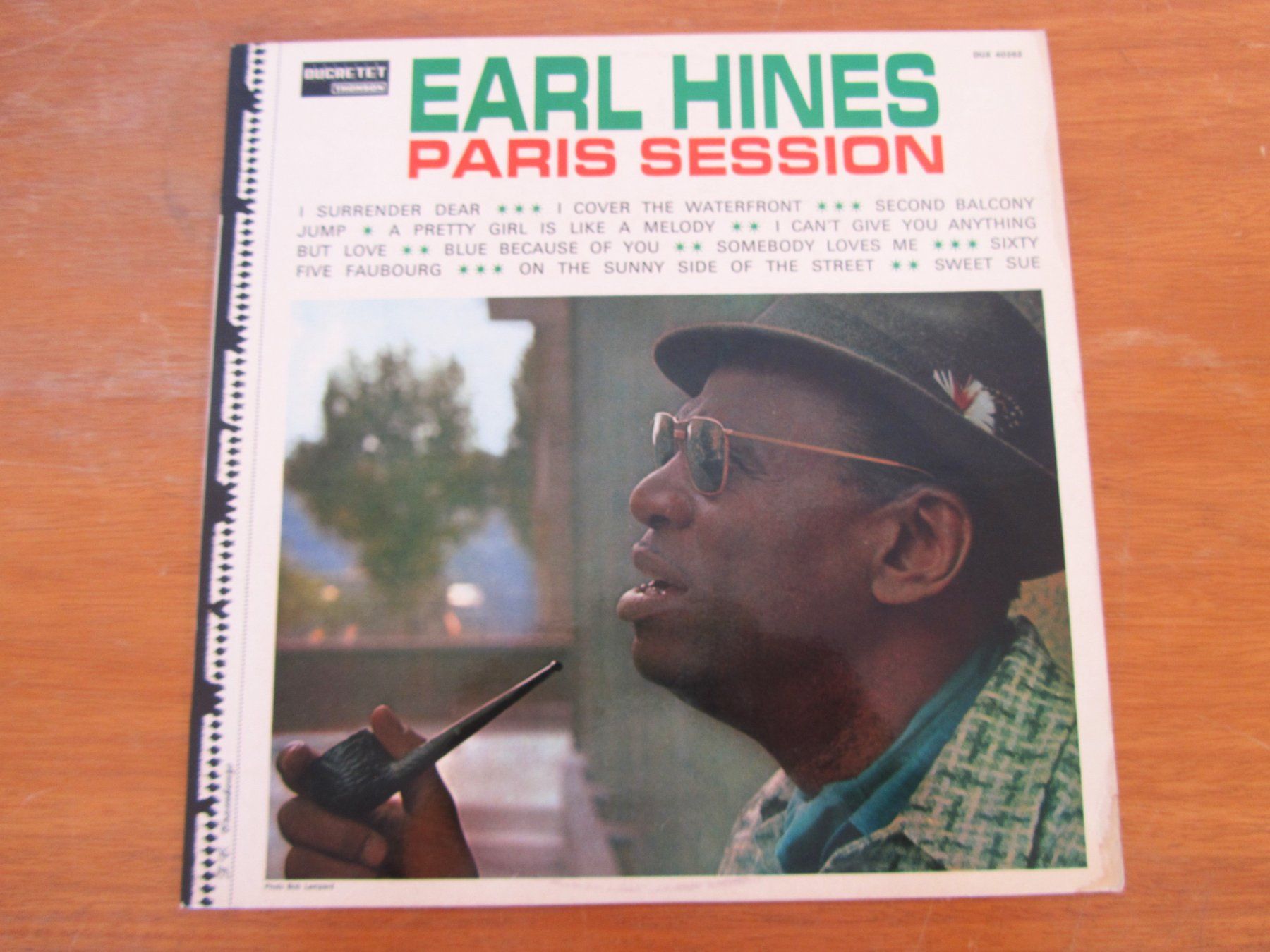 Vinyles: EARL HINES:   Paris Session – D'occasion à Seengen par mikelele