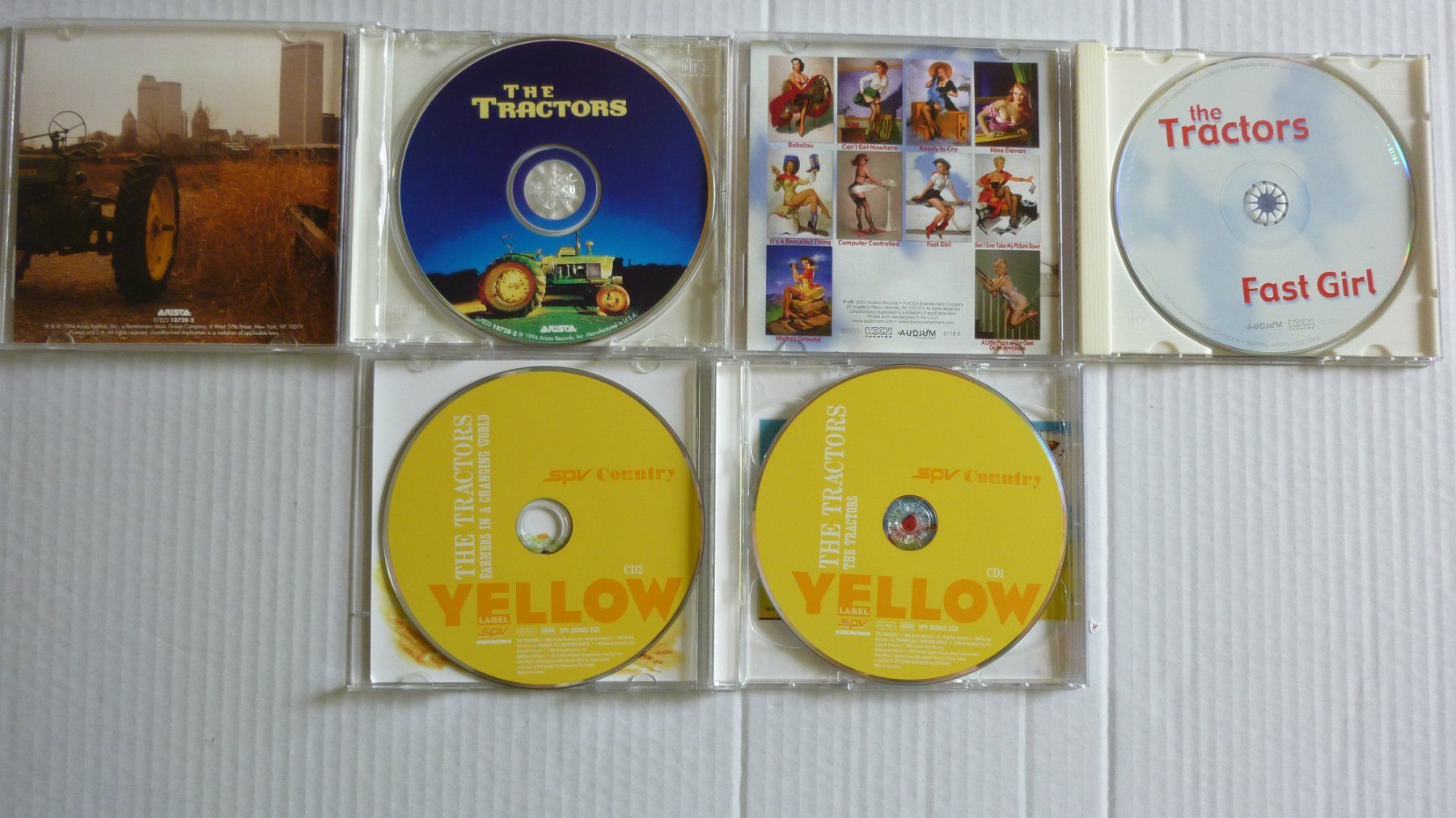 CD: The Tractors – Usato da Weesen venduto da Speerbezirk 1