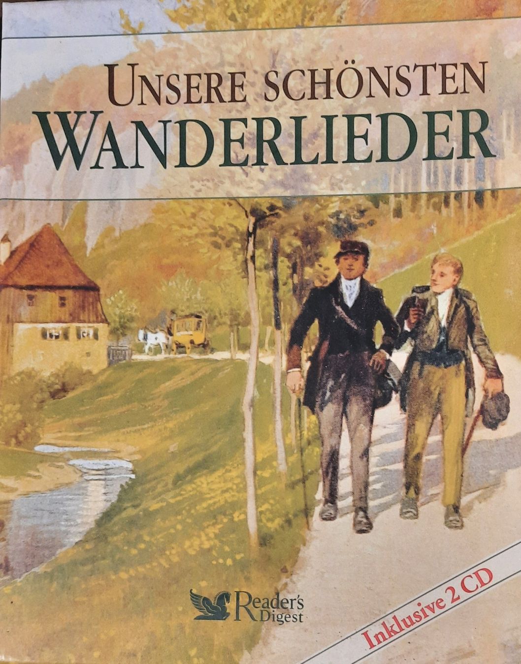 Libri: Unsere schönsten Wanderlieder - Buch in Kartonbox + 2 CD – Nuovo (secondo la descrizione) da Niederrohrdorf venduto da Victor777